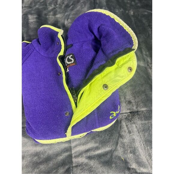 Vintage ASICS quarters zip pull‎ over sweater size M - Picture 10 of 11